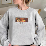 Doma eyes Upper Moon Rank Two Sweatshirt, Demon Slayer Shirt, Kimetsu no Yaiba Shirt, Anime sweatshirt hoodie, Anime lover t-shirt Menswear