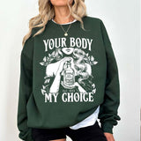Aqua Tofana Your Body My Choice Shirt, Womens Rights TShirt, Aqua Tofana Shirt, Feminist, Poison The Patriarchy, Pro Choice