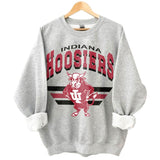 16. Indiana Hoosiers Vintage NCAA Sweatshirt, Indiana University Sports Gear Shirt, Classic Unisex College Fan Gift