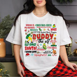 Christmas Buddy Elf Movie Sweatshirt, Elf Movie Quote Shirt, Buddy the Elf Shirt, Elf Christmas Movie Shirt
