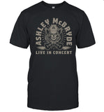 Ashley McBryde Skull Live In Concert Black Shirt