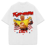 Donald Trump Trumpster Ripping Shirt Like Hogan President 2024 Victory Custom Graphic T-Shirt Style001