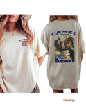 90s Camel The Hard Pack Unisex Garment-Dyed T-shirt  vintage Shirt, Joe Camel Promo Tee, Cowboy  T-shirt, sweater and Hoodie 2 sides