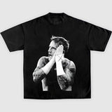 CM PUNK TEE, Wrestling Tee, WWE Tee, Wrestling Gift, Sports Shirt, Workout T-shirt Menswear Streetwear Crewneck Clothing Style001