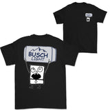 Doodlebob Busch Light Beer Essential 2 Sided T-Shirt  Funny Drinking T-Shirt  Summer T-Shirt  Full Color  Unisex  Perfect Gift for Men & Women Style001