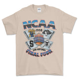 1998 NCAA Final Four San Antonio T-Shirt, graphic vintage sports tees for men Style001