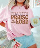 As Long As I'm Breathing I've Got a Reason to Praise Shirt, Praise the Lord Jesus Shirt, Christian Worship T Shirt, Retro Christian Shirt, Unisex Cott
