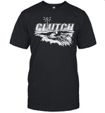 Clutch 50,000 Unstoppable Watts Derek Hess T-Shirt Limited_1