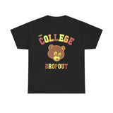 College Dropout Inspired Graphic Tee Menswear Retro Shirt T-Shirt Top Vintage Comfy Classic Cotton Casual Tshirt Streetwear Style001