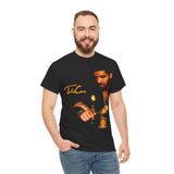 Drake Vintage Hip Hop Rap Shirt Streetwear Music Inspired Shirt For Take Care Fan Casual Classic Cotton Menswear Retro T-Shirt Top Comfy Graphic Smoot