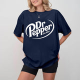 Dr. Pepper T-Shirt, Est. 1885 Vintage Graphic Tee, Unique Soft Drink Fashion Apparel, Quirky Gift for Soda Lovers around the World