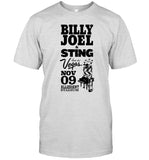 2024 Las Vegas Billy Joel & Sting Allegiant Stadium T-Shirt