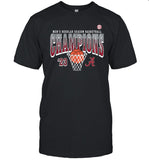 Alabama Crimson Tide 2023 SEC Men's Basketball Regular Season Champions T-Shirt