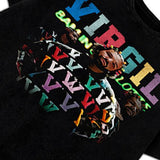 Drake 8AM IN CHARLOTTE For All The Dogs Virgil Abloh Tribute Hate Survivor Graphic Rap Hip Hop T-Shirt Crewneck Cotton Style001