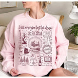 Christmas Songs Shirt, Christmas Song Lyrics Shirt, Song Lyrics Collage with Christmas Symbols & Lyrics, Christmas Gift for Christmas