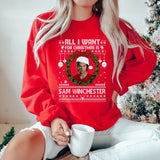 All I Want For Christmas Is Sam Winchester T Shirt, Sam Winchester T Shirt, Gift For Woman and Man Unisex T-Shirt Top Womenswear