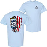 BUSCH LIGHT, BEER, Busch Light Logo Flag 2-sided Tshirt, Busch Light Tshirt Full Color For Men And Women Tshirt, Busch Light Beer Tshirt, Casual Graph