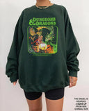 Dungeons & Dragons Vintage Inspired Tee, DnD Shirt, Vintage Dungeons & Dragons 1974 Sweatshirt, DnD Sweatshirt, Dungeon Master Sweatshirt