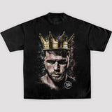 CANELO-KING TEE, Boxing T-shirt, Boxer Tee, Sports Shirt, Athletic Tee, Workout T-shirt, Gift for Him Hoodie Sweatshirt Menswear Streetwear Style001