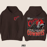 Coors Western Cowboy Hoodie, Sweatshirt,Vintage 90s Graphic Western Hoodie, Retro Coors Hoodie, Wild West Gift, Cool Gift