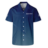 2024 PGA Championship Valhalla Golf Sport Taylor Made Hawaiian Shirt Star Blue Gradient Straight Pat