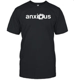 Anxious logo t shirt 2023