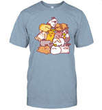 2024 Theyetee Bunny Pile T Shirt