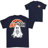 Boosh Light Boo Ghost Cute Halloween 2 Sided T-Shirt, Busch Light Halloween Shirt For Men And Women, Halloween Cute Ghost Trendy Shirt