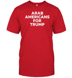 Chris Evans Arab Americans For Trump Shirt