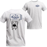 Busch Light Beer Doodlebob T-shirt, Busch Light Short Sleeve Tee, Beer Shirt Viral Menswear Top
