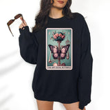 Anti-Social Butterfly Hoodie - DTF Print, Unisex T-Shirt, Funny Tee, Funny Apparel, Gift Idea, Relaxed Fit, Casual Apparel, Cute Top, Great with Jeans