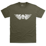 Astra Militarum Battleworn Insignia T Shirt - WARHAMMER MERCH