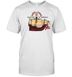 Coldhealing 500 Years Of America 1492-1992 Mayflower Ship Shirt