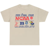 Duke Univ Unc Kansas 1991 Final Four NCAA T-Shirt, Full Color T-Shirt, Unisex T-Shirt, For Men, For Women billabongshirts