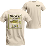 Busch Light Fishing Largemounth Bass T-shirt T-shirt, Busch Light Short Sleeve Tee, Unisex Shirt
