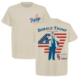 Donald Trump Dodg ers 2024 Shirt/Hoodie/Sweatshirt, Retro Crewneck, Cotton, Menswear Tops