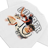 Cooper Flagg Coop Vintage Style Basketball 90's Graphic Design T-Shirt Crewneck Cotton Style001