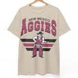 28. New Mexico State Aggies Vintage NCAA Sweatshirt, University Team Shirts, Classic Apparel Gift for Football Fans