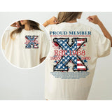 Custom Est.Year Proud Member Hose Water FAFO Gen X 2 Side T-shirt, FAFO Gen X Shirt, Proud Member Generation FAFO 1965-1980 Shirt Style001