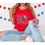 Back It Up Terry Put It In Reverse Shirt, Fourth of July Shirt, American Flag Shirt, Independence Day Shirt, Funny Teeshirt Unisex