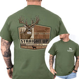 Buck Nothing Better Unisex T-Shirt, Trophy Buck Hunting Shirt, Deer Tshirt, Southern Hunting Gift For Men, Classic Casual Menswear, Soft Cotton Top Style001