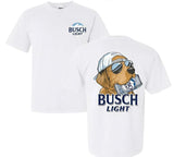 Busch Light Dog Hunting 2 Sided Unisex T-shirt, Graphic Outdoors Beer, Full Colors, For Men, For Women Style001