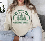 Columbia Inn Pine Tree Vermont Christmas Sweatshirt, Christmas Movie Sweatshirt, A White Christmas Sweatshirt