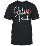 Chucks and Pearls 2021 HBCU Black Girl Magic Red shirt