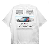 Drive in Style Car-Themed T-Shirts, E30 M3 BluePrint T-Shirt, E30 M3 BluePrint Technical Specs T-Shirt, Racing Shirt, Sport Car Shirt Menswear Top