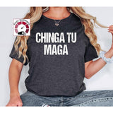 Chinga tu maga Tshirt, Anti trump shirt, Anti trumpism tshirt, Political top men, Political tee women, Fuck Trump t-shirt, Protest Trump tee, Comfort Cotton