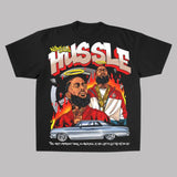 Bootleg Nipsey Hussle T-Shirt, Nipsey Hussle Vintage Tee, Music Rap Graphic Tee, Unisex Fashion Shirt Menswear Womenswear Streetwear