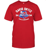David Ortiz Red Sox Baseball Hall of Fame 2022 Orgullo Dominicano T-Shirt