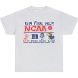 Duke Univ Unc Kansas 1991 Final Four NCAA T-Shirt, Full Color T-Shirt, Unisex T-Shirt, For Men, For Women billabongshirts Style001