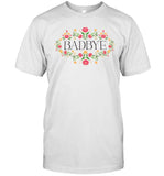 30 Morbid Minutes Badbye Needlepoint T Shirt
